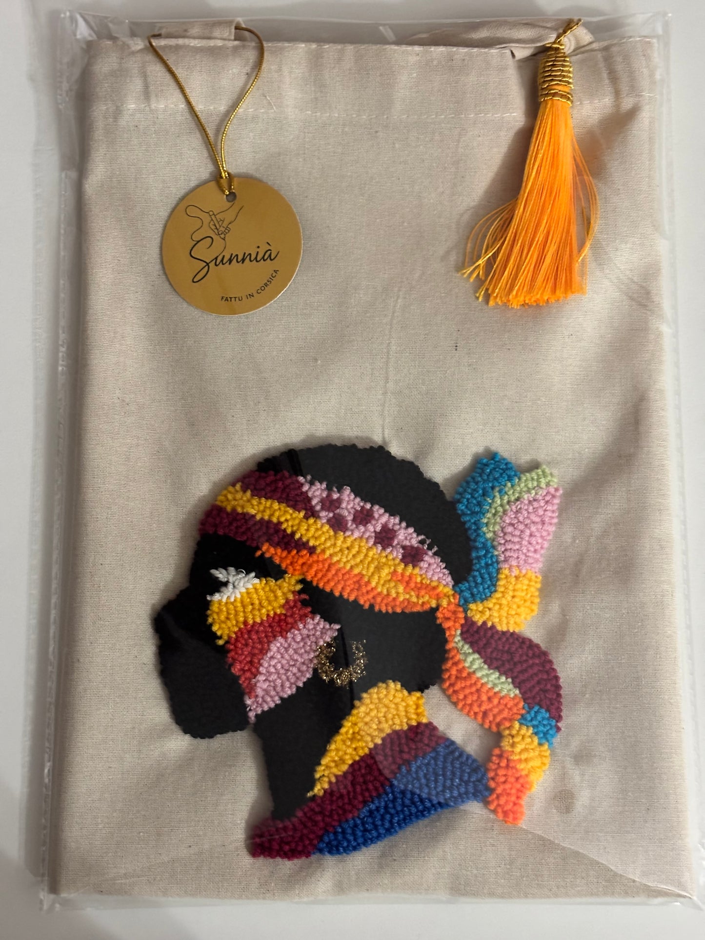 Tote Bag Maure Punch Needle