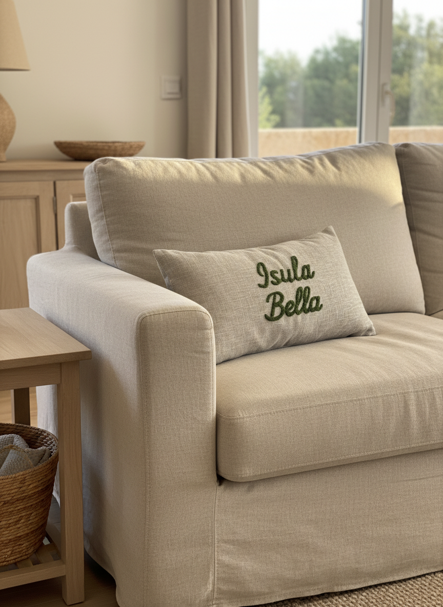 Coussin Isula Bella 50x30 cm
