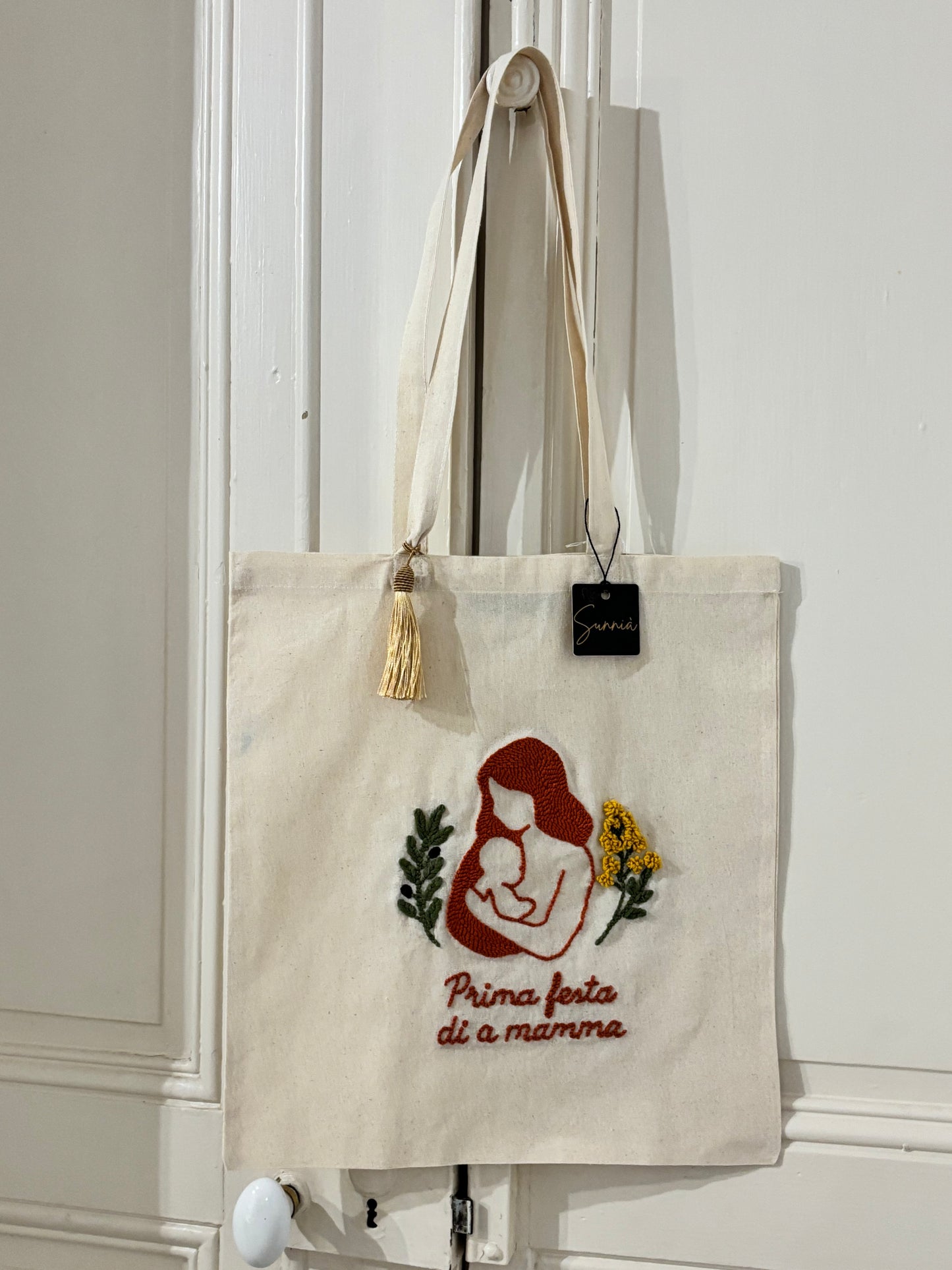 Prima Festa – Tote bag brodé à la main
