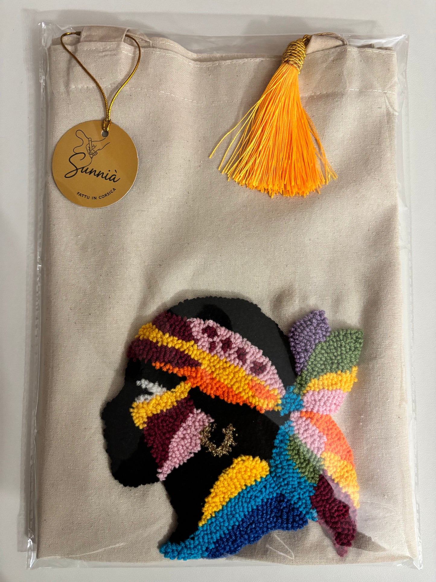 Tote Bag Maure Punch Needle