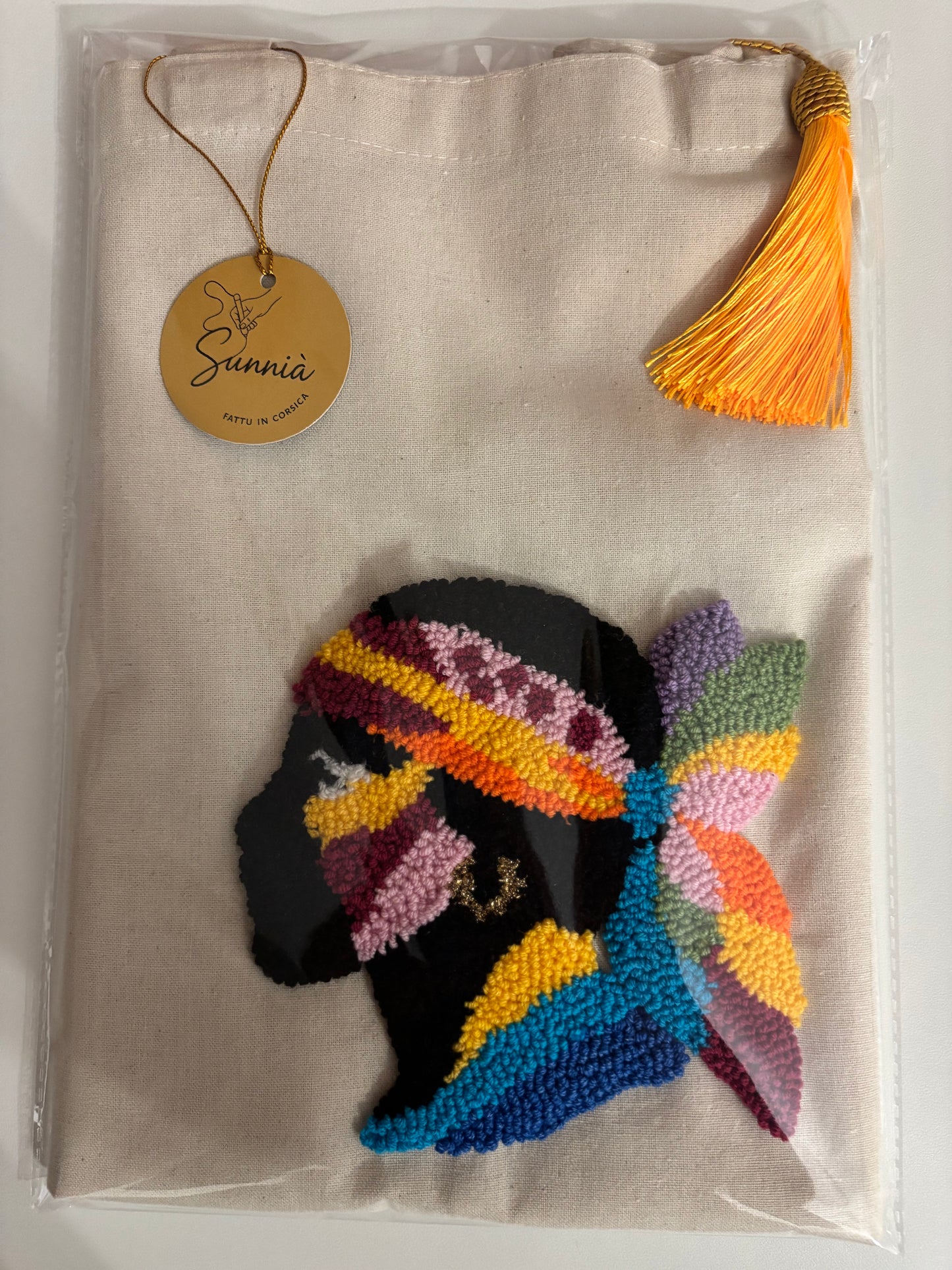 Tote Bag Maure Punch Needle