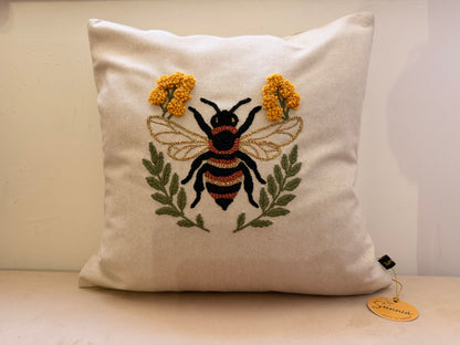 L’Abeille Impériale – Coussin 40 × 40 cm