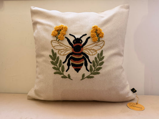 L’Abeille Impériale – Coussin 40 × 40 cm