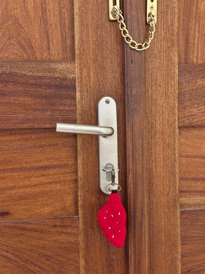 Porte-clés “Corsica” en punch needle – Fait main