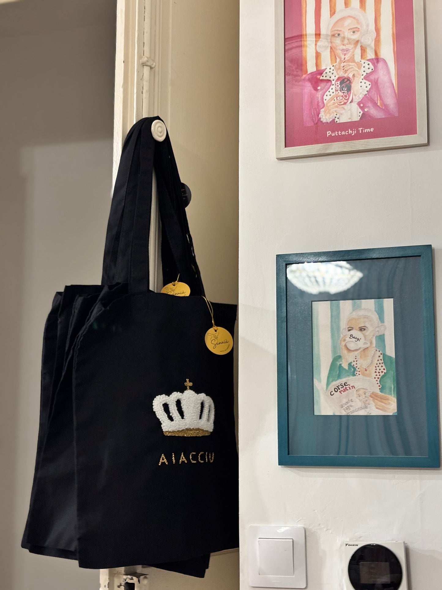 Tote Bag Aiacciu – Édition Minimaliste