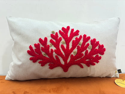 U Curallu — Coussin Corail Rouge de Corse