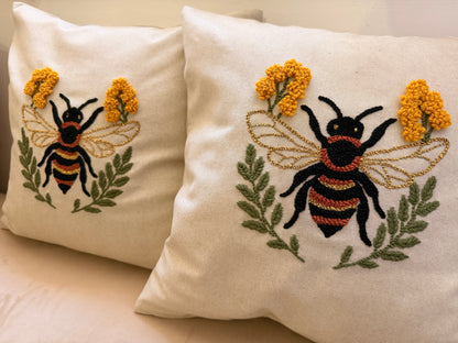 L’Abeille Impériale – Coussin 40 × 40 cm