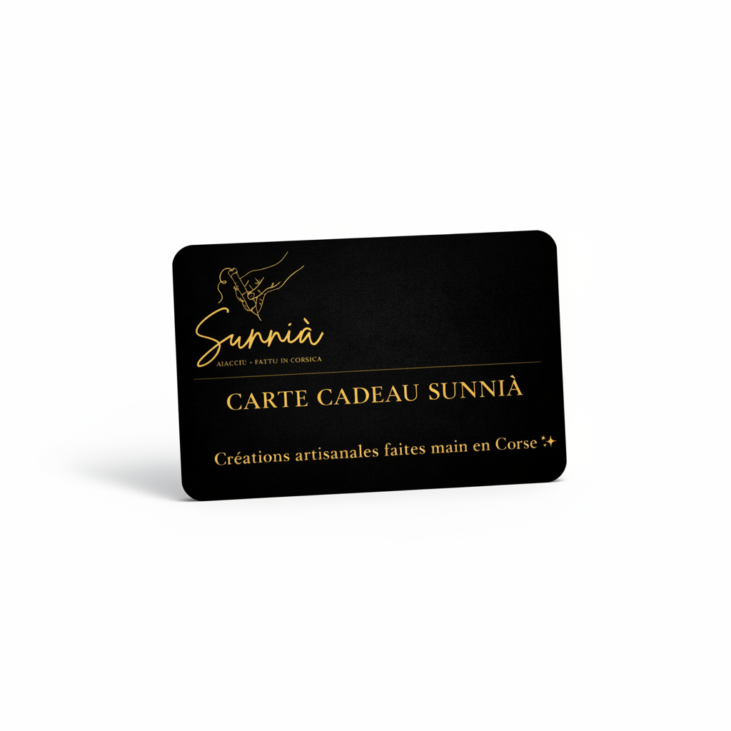 Carte cadeau Sunnià – Fattu in Corsica