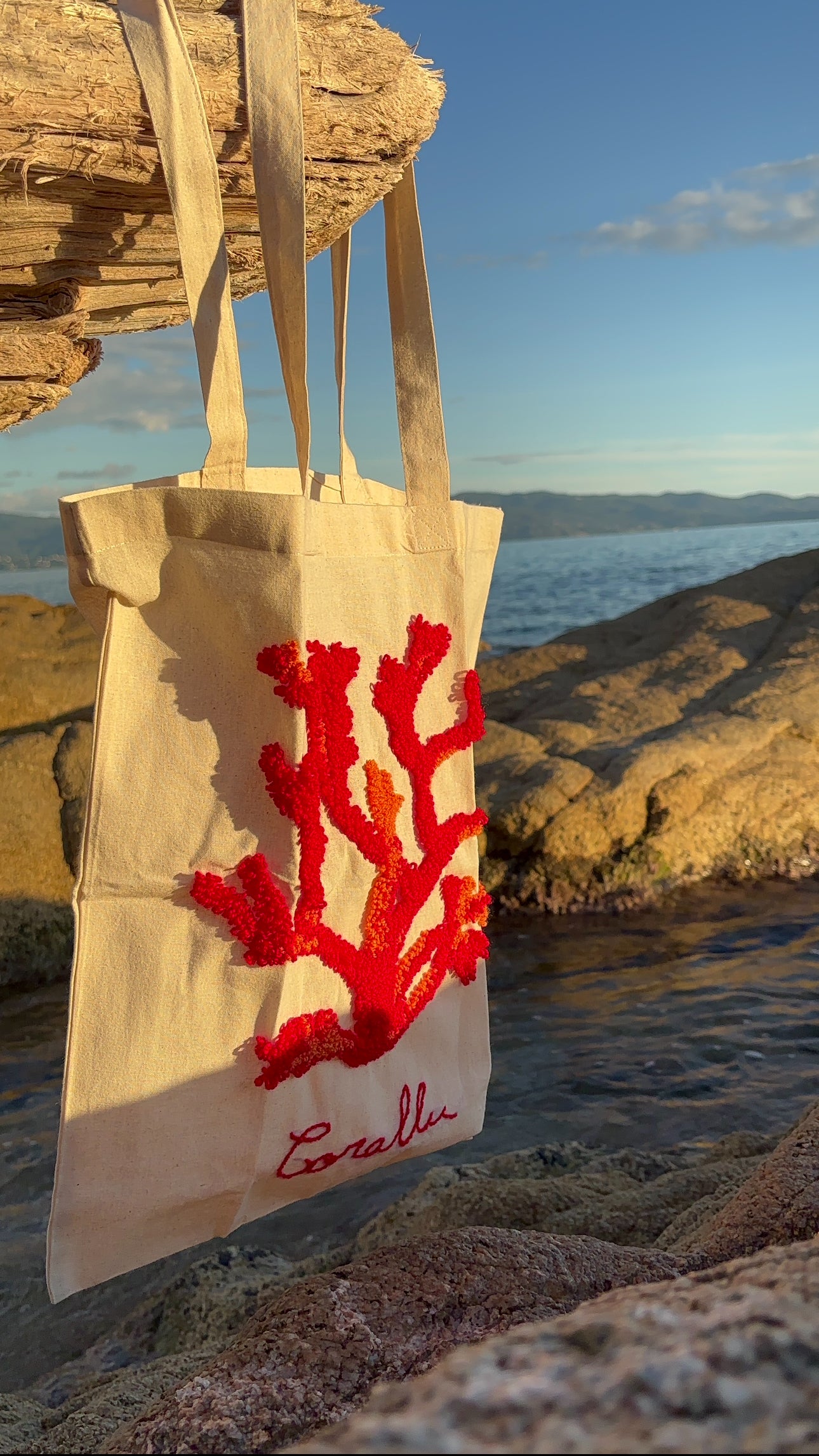 Tote Bag “Corallu” - Inspiré par la beauté du corail