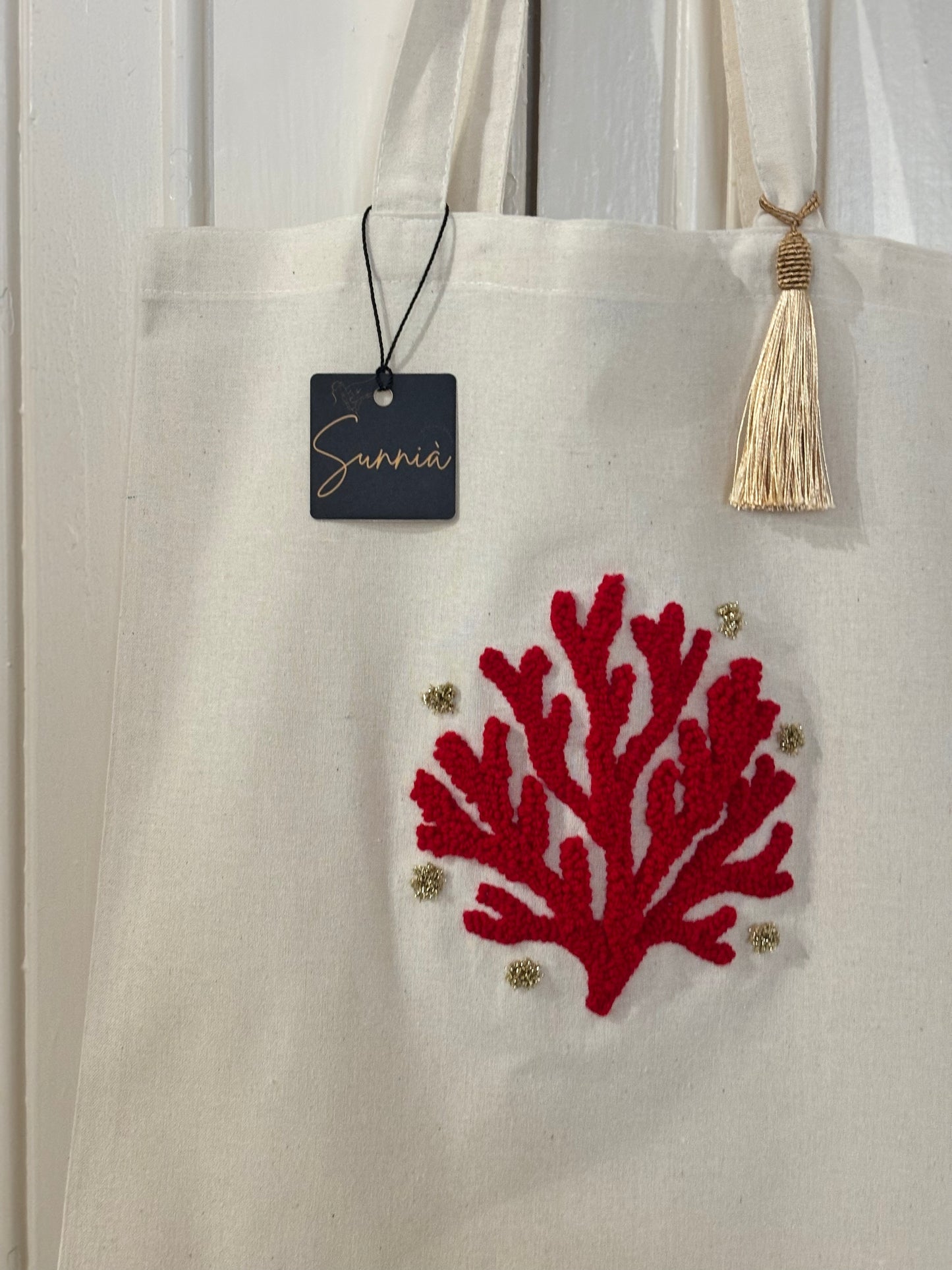Tote bag brodé main - Édition web