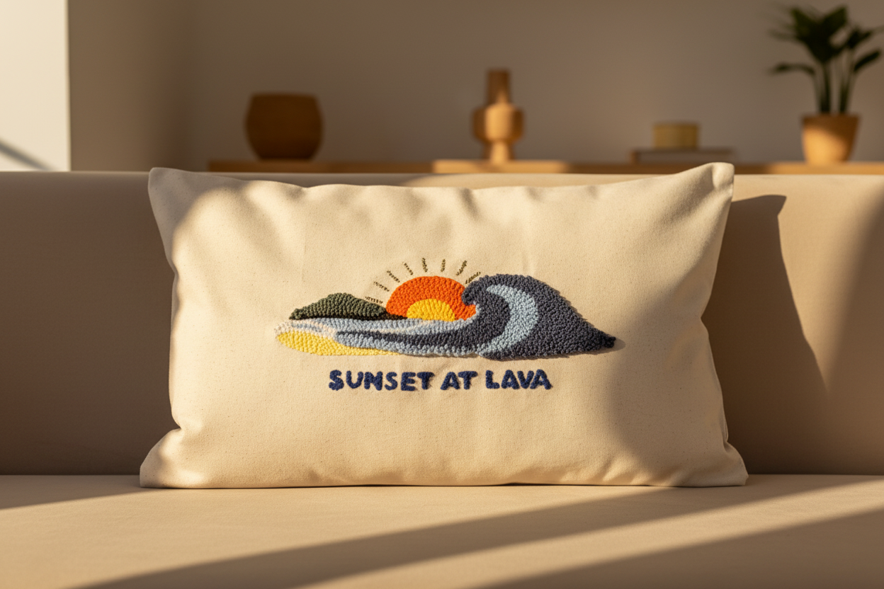 SUNSET AT LAVA