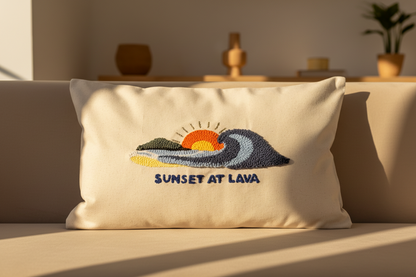 SUNSET AT LAVA