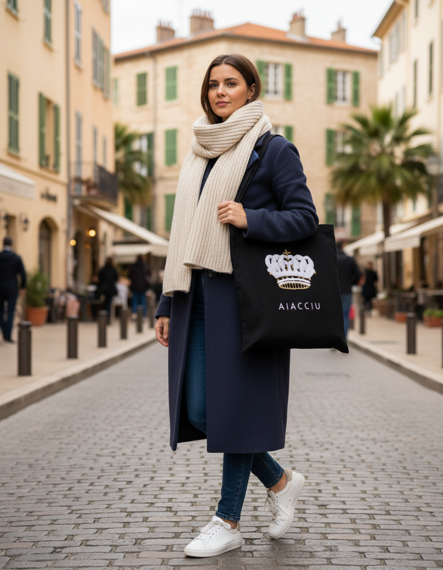 Aiacciu Tote Bag - Royal Edition