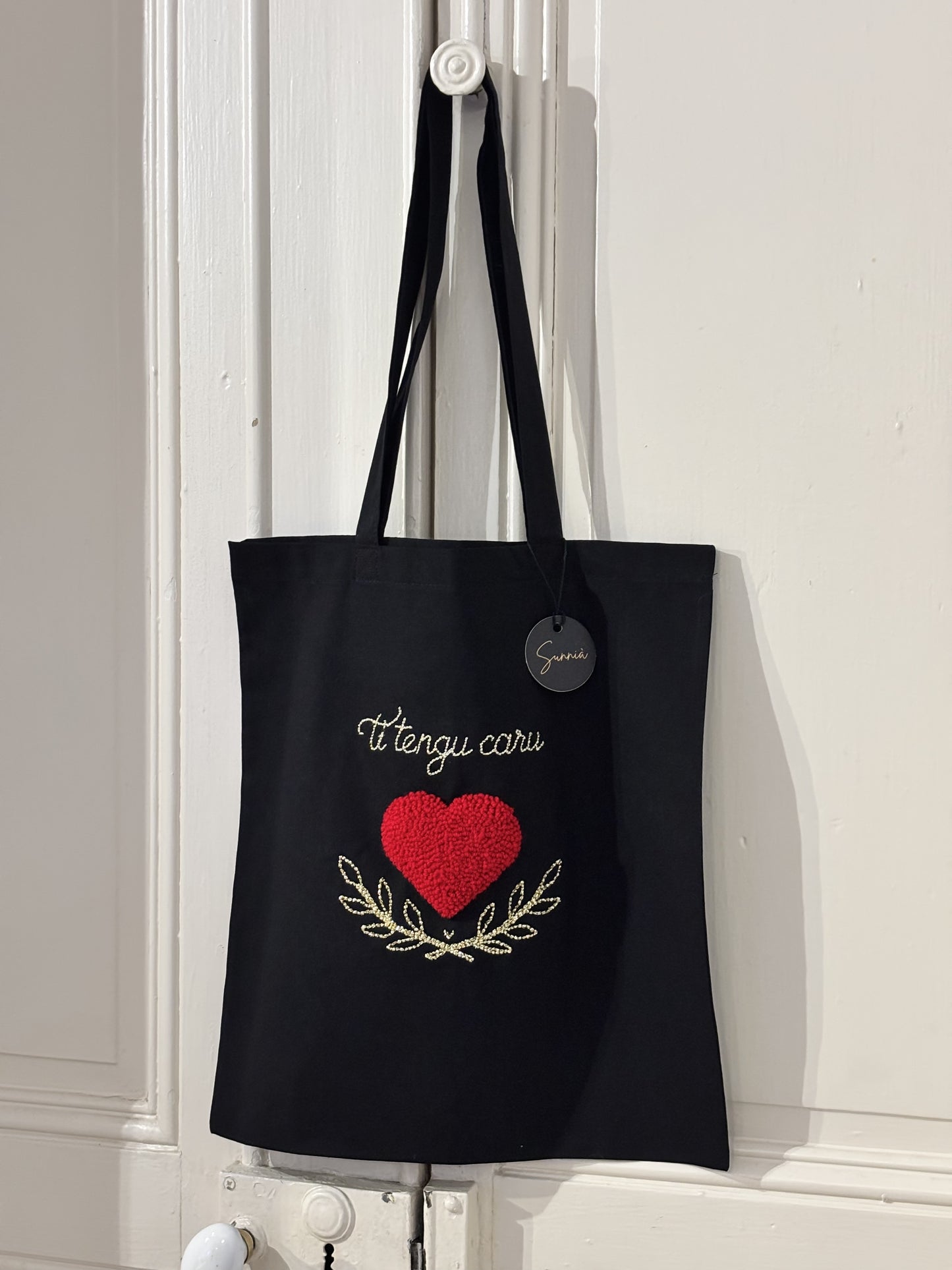 Tote Bag “Ti tengu caru” - Édition Saint-Valentin