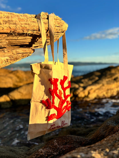 Tote Bag “Corallu” - Inspiré par la beauté du corail