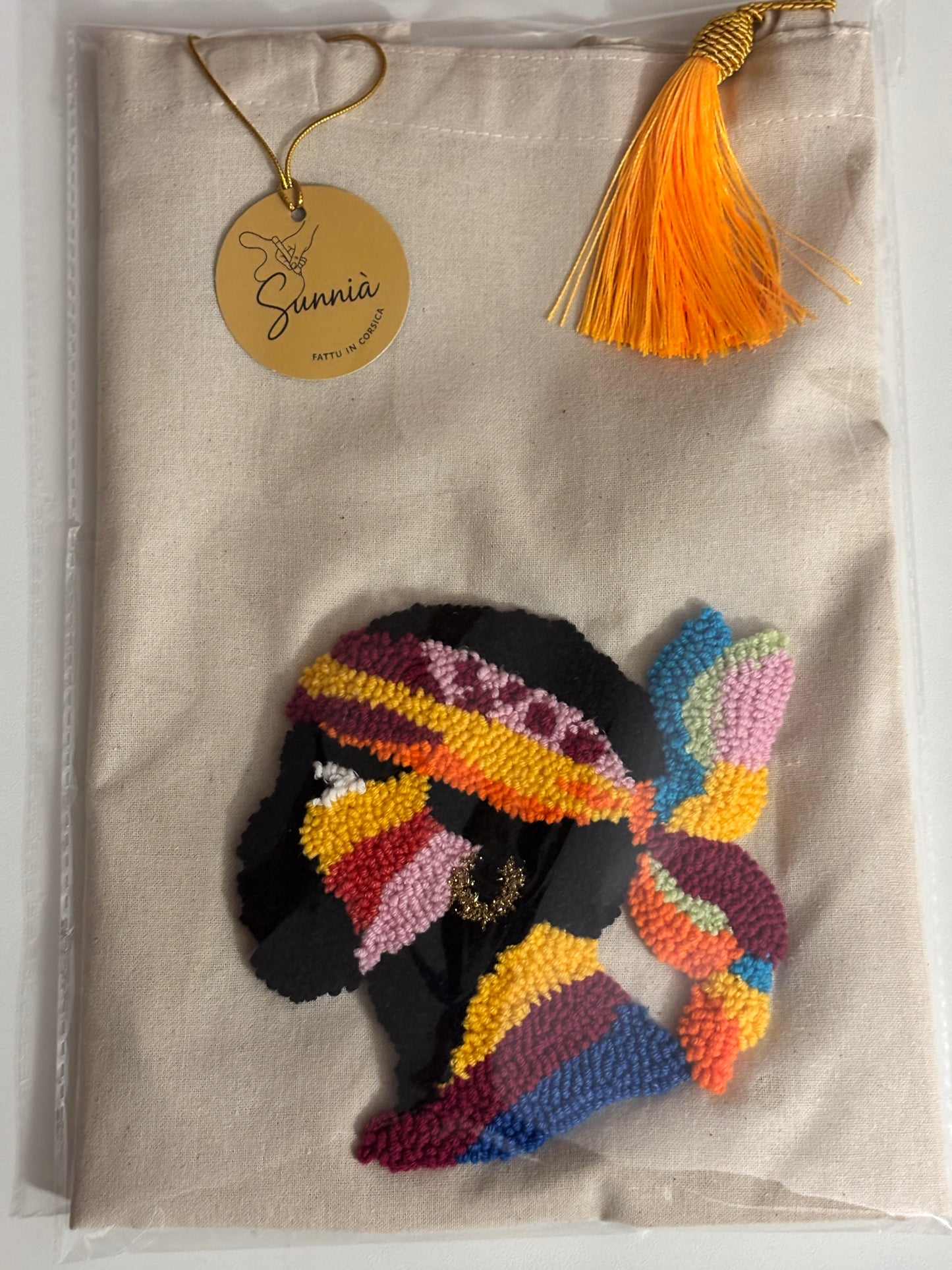 Tote Bag Maure Punch Needle