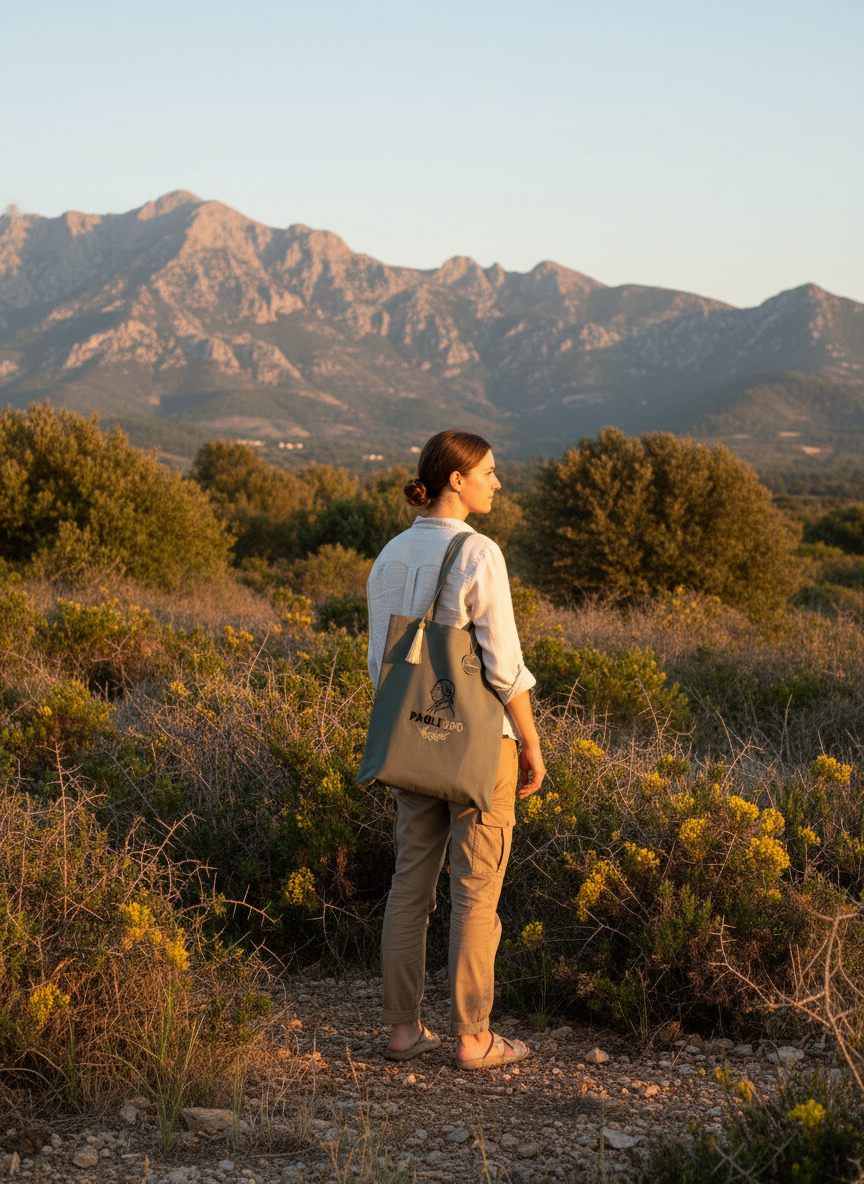 Tote bag – Paoli 300 (khaki)