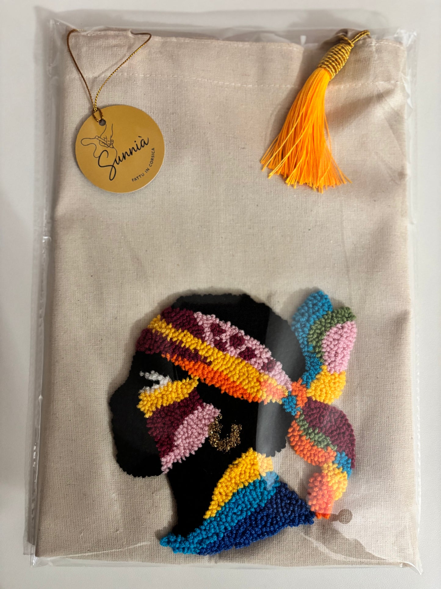 Tote Bag Maure Punch Needle