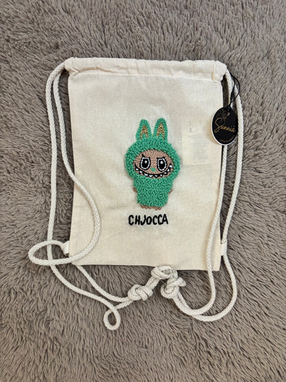 Petit sac à dos CHJOCCA – Brodé main en Corse