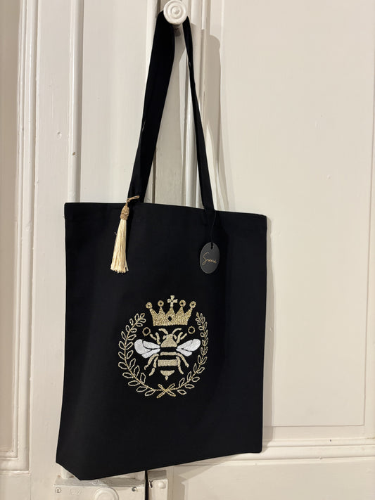 Le tote bag ‘Corsica Queen Bee‘ 🐝👑