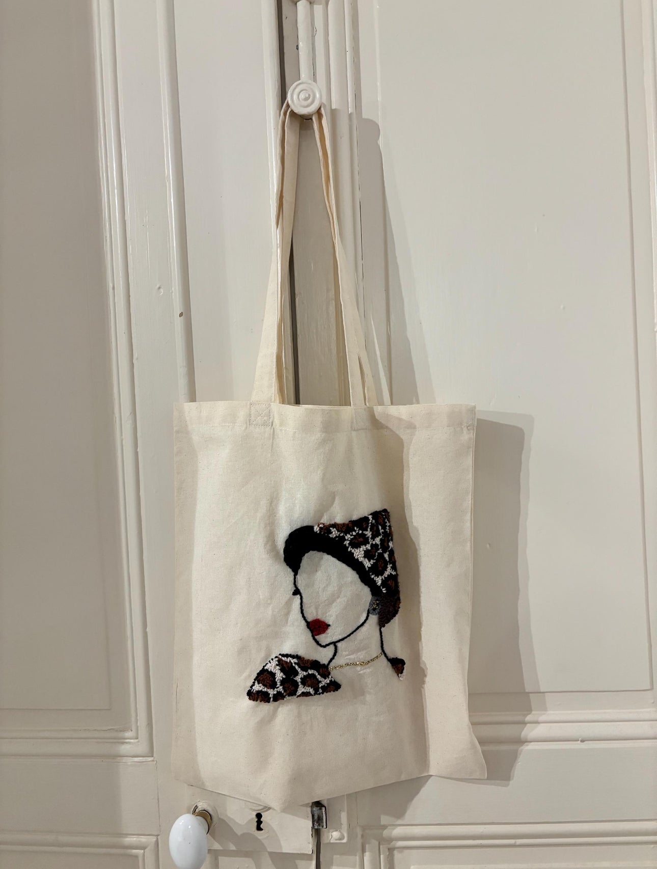 Tote Bag “L’Aiaccina” - Motif Léopard