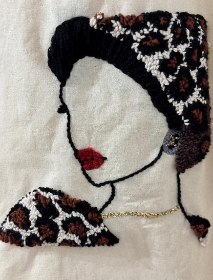 Tote Bag “L’Aiaccina” - Motif Léopard