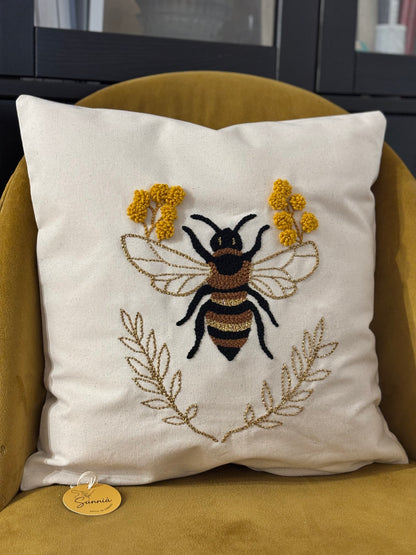 Coussin Abeille & Immortelle