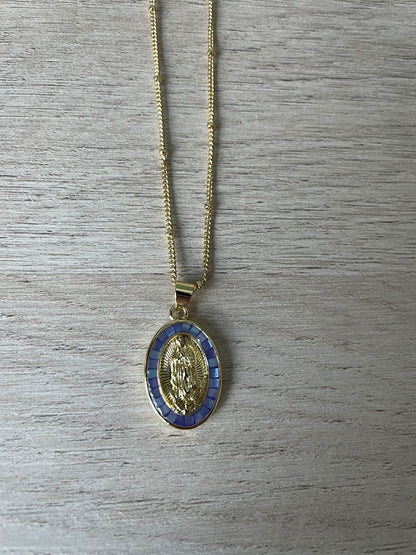 Collier Collection “Les Médaillons de la Vierge” – Collab M. Créations x Sunnià