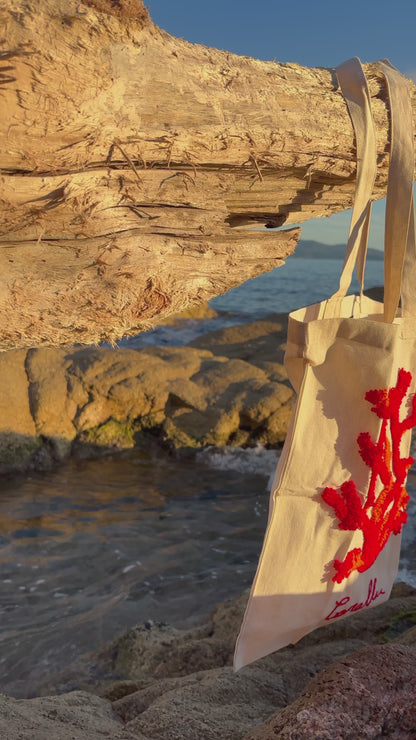 Tote Bag “Corallu” - Inspiré par la beauté du corail