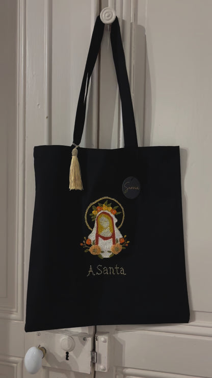 Tote Bag A Santa